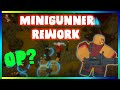 Minigunner REWORK -- Best Tower?? -- Tower Defense Simulator