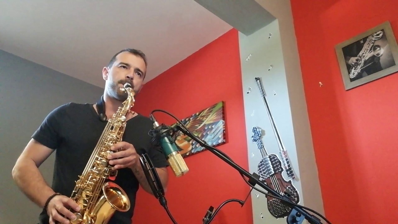 John Legend - All Of Me - Sax Cover by Manos toussis