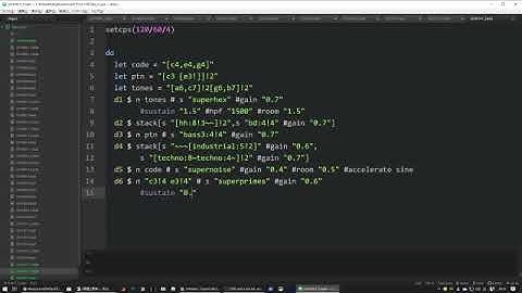 【Live Coding】20191017_3【TidalCycles】