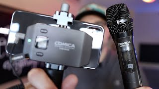 Comica Handheld Wireless Mic For Your Phone!