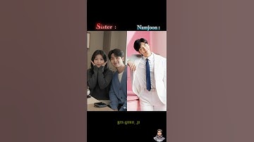 Bts Sibling 😍💜 !! #bts #music #viral #shorts #fyp #ot7 #trend #btsarmy
