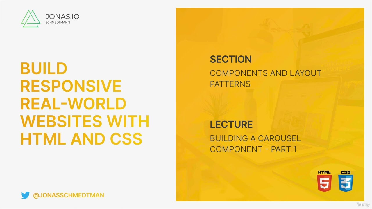 090 Building a Carousel Component   Part 1 of html css 