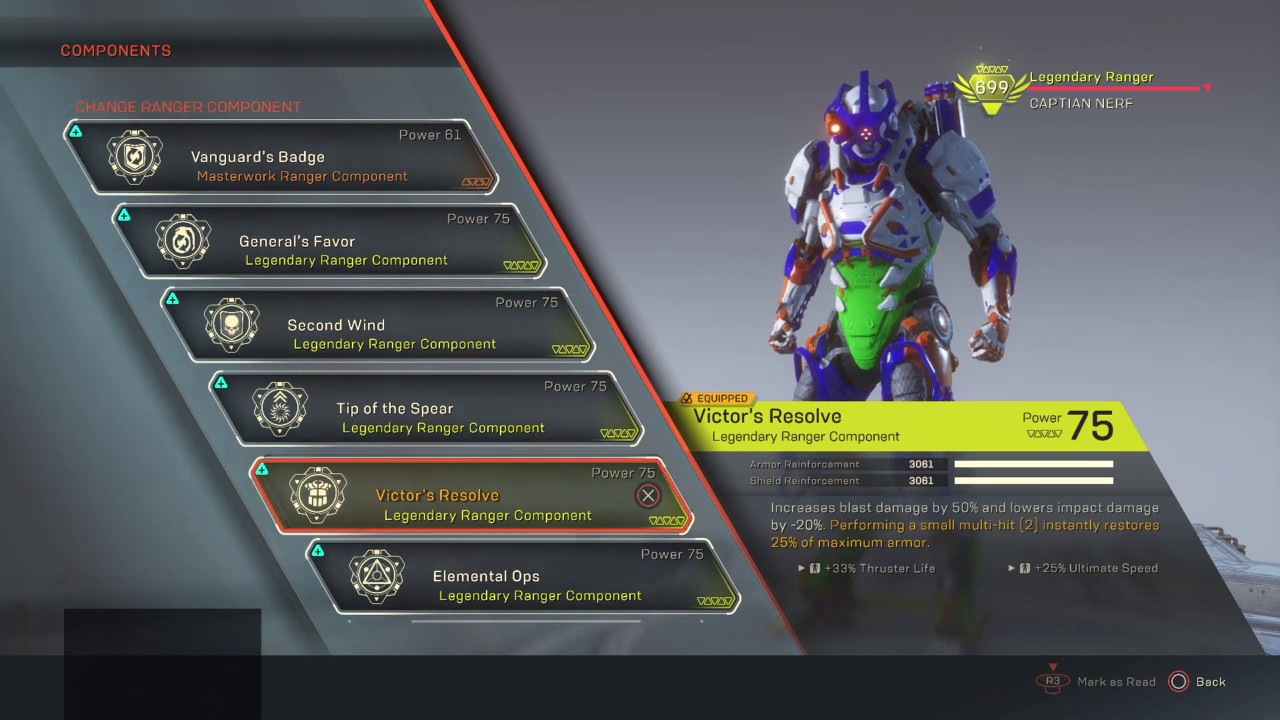 ANTHEM GM3 SOLO | NABERNAX LIVE - RANGER TIPS -ALL ACTION - START LINK IN COMMENTS 7:28mins