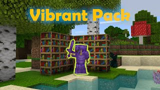 Vibrant Resource Pack Trailer- Minecraft Bedrock [MCPE, Win10, Console]