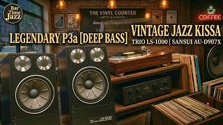 vintage Jazz Bardeep Bass U0026 Whisky Showa Era Bgm Trio Sansui U0026 Exclusive P3