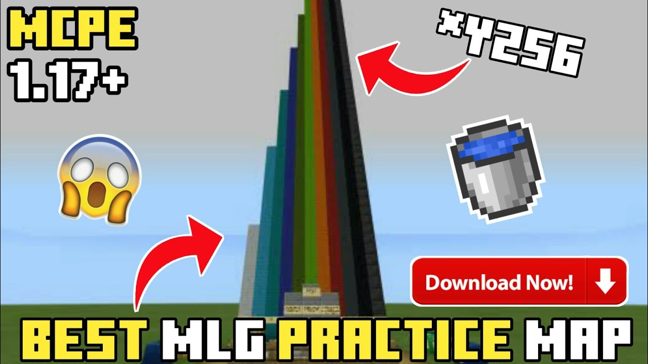 Best Mlg Practice map for Minecraft Pocket Edition 1.17 Mlg Practice map for mcpe Assault