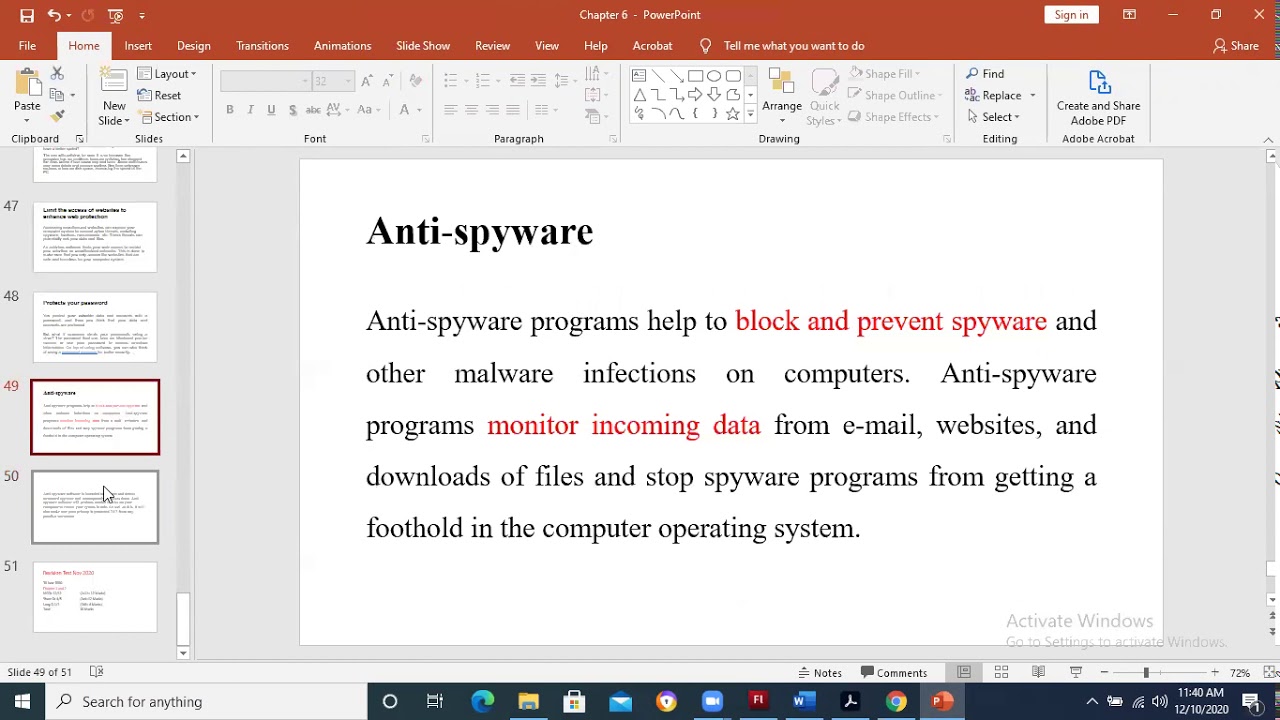 IXC Computer Science Chapter 6 Computer Security and Ethics 10 Dec 2020 ...