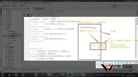 python教程第02章并发编程&数据库&前端之第172课(事件2)