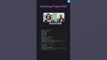 Make Profile Card Using HTML and CSS | #shorts #html #css #javascript #tutorials #trending