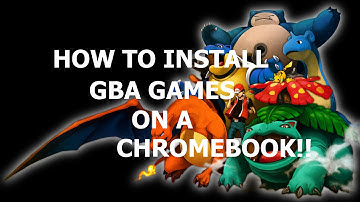 How to Install GBA Games ON A CHROMEBOOK!!