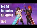 (Live) Genshin Impact - LvL 90 Domains Diluc Constellation (AR47 Farming)