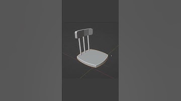 Blender Modeling Practice Challenges . #storts #Chair