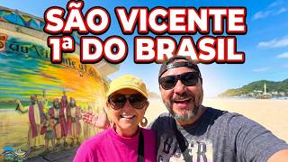 PRIMEIRAS IMPRESSÕES E ROLÊ EM SÃO VICENTE - SP #Vlog
