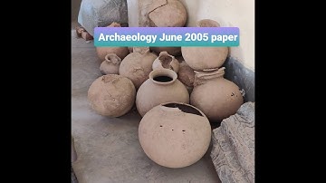 #archaeology #archaeologysites Archaeology JUNE 2005