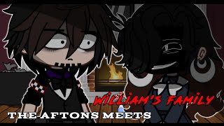 The Aftons Meet WILLIAM FAMILY ||Gacha CLUB ⫯ Gacha FNAF ⫯ Afton FAMILY ⫯ Gacha AFTON|| part 1 (1/?)