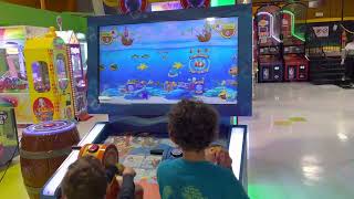 Kids not playing the Pirate’s Hook fishing video game screenshot 3
