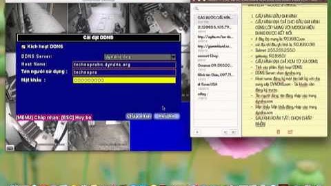 Cấu hình đầu ghi camera VANTECH