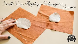 Needle Turn Appliqué Techniques: Curves