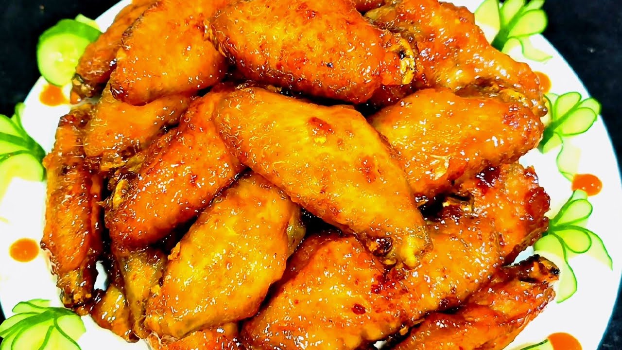 CÁNH GÀ CHIÊN NƯỚC MẮM Làm Theo Cách Này Da Giòn Thịt Mềm Cay Cay thơm Ngon hết Sẩy.