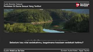 Penilaian Di Dunia Sesuai Yang Terlihat - Audio Poster