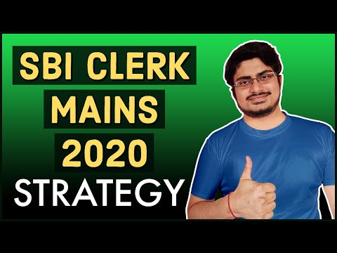 Video How to prepare for SBI Clerk Mains 2020? [SBI Junior... - youtube
