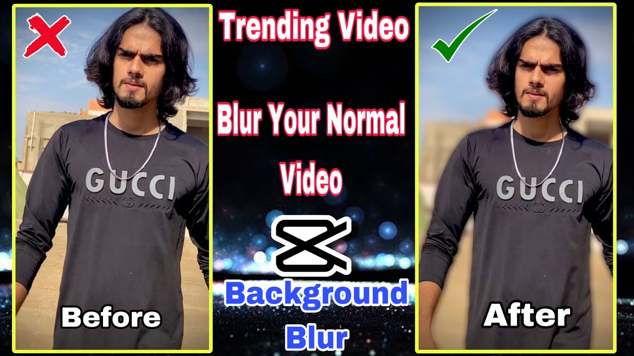 How To Blur Video Background in CapCut | Balach Anwer