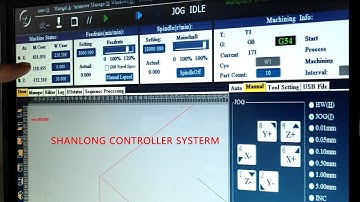How to use operate SHANLONG controller for cnc router