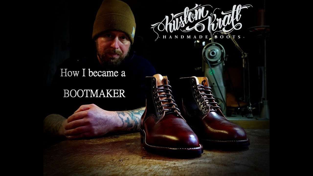How I became a bootmaker (Kustom Kraft Bootmaker), #bootmaking # ...