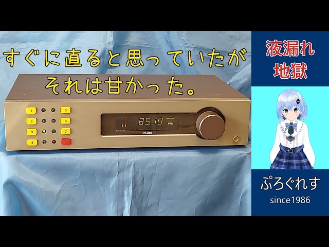 The QUAD44 was difficult to repair due to corrosion. - YouTube