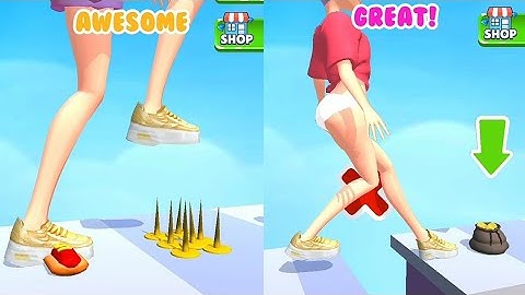 Tippy Toe  - All Levels Gameplay part 2