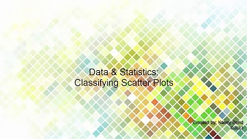 DS - Classifying Scatter Plots