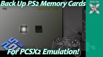 How To Back Up PS2 Memory Card Saves And Use Them On PCSX2! -Modded PS2 Required