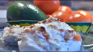 ПП рецепт сочной куриной грудки с творогом и помидорами в духовке! ПП рецепт сочной куриной грудки с творогом и помидорами в духовке!