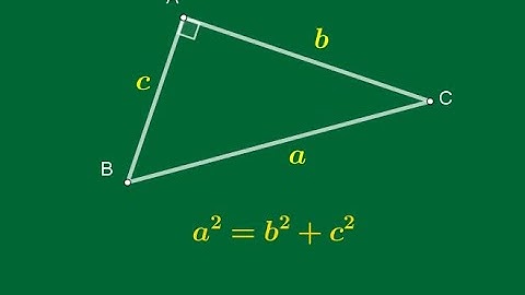 MÔ TẢ CHỨNG MINH ĐỊNH LÝ PYTAGO | TOÁN HỌC PT | #1