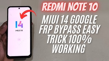 Redmi Note 10 FRP Bypass MIUI 14 | Easy Method 2025 | Without PC