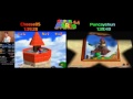 Super Mario 64 Speedruns: Cheese05 1:39:28 Vs Puncayshun 1:39:49 ALT {Cheese05 commentary}