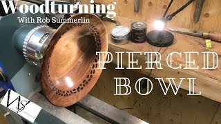 woodturning # 117 pierced bowl
here I turn a 1/8 thin bowl from walnut, with a flared rim and a small foot. I used my air carver for the first time to pierce a ring of random holes through the wood to create a pretty cool bowl in the end, ive started to watch other carvers as it has peaked my interest.
I hope that you enjoy this video
please visit my website
http://www.woodsleesummercraft.ca/ woodturning # 117 pierced bowl