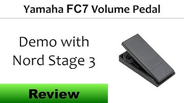 Unboxing, Review and Tutorial of the Yamaha FC7 Volume / Expression Pedal using Nord