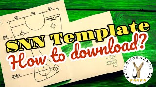 SNN Template for free -  How to download the PDF File - Slingshot, Catapult, Steinschleuder, DIY