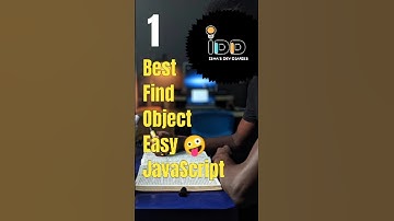Javascript array of objects tutorial  |  Javascript find in array of objects #shorts #short