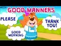 Learning good habits for kids  good manners with kidloland  stories for kids