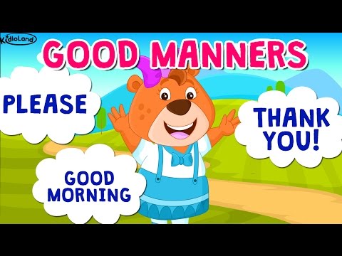 Video: Good Manners For Children