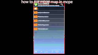 How to put mcpe map in Android + map link 2016 screenshot 4