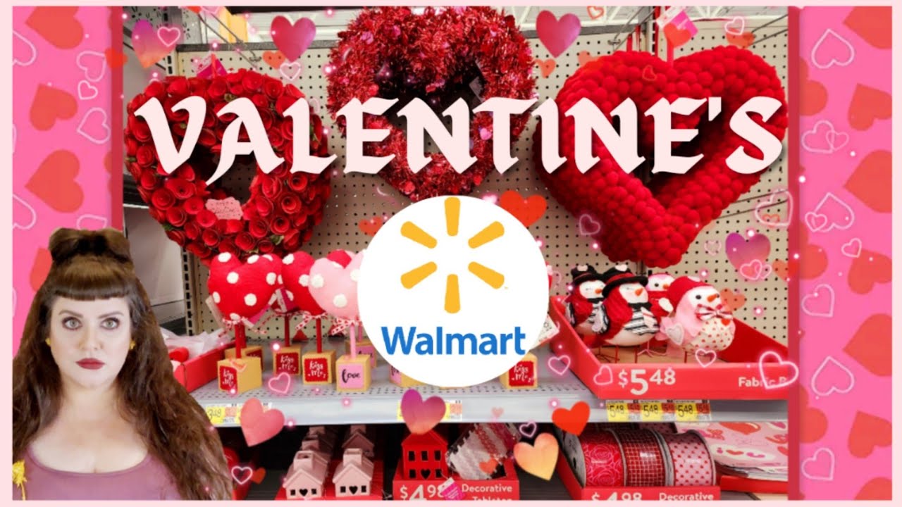 WALMART 🩷 Valentine's Day 2023 Decor & Gifts ️ Shop With Me! 💋 YouTube