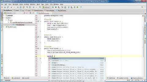 Android App Development for Beginners   72   LibGDX Displaying Text computer tips and triks pro