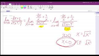 A trick for finding the limit of a rational function as x approaches negative infinity. Lim As X Approaches Negative Infinity