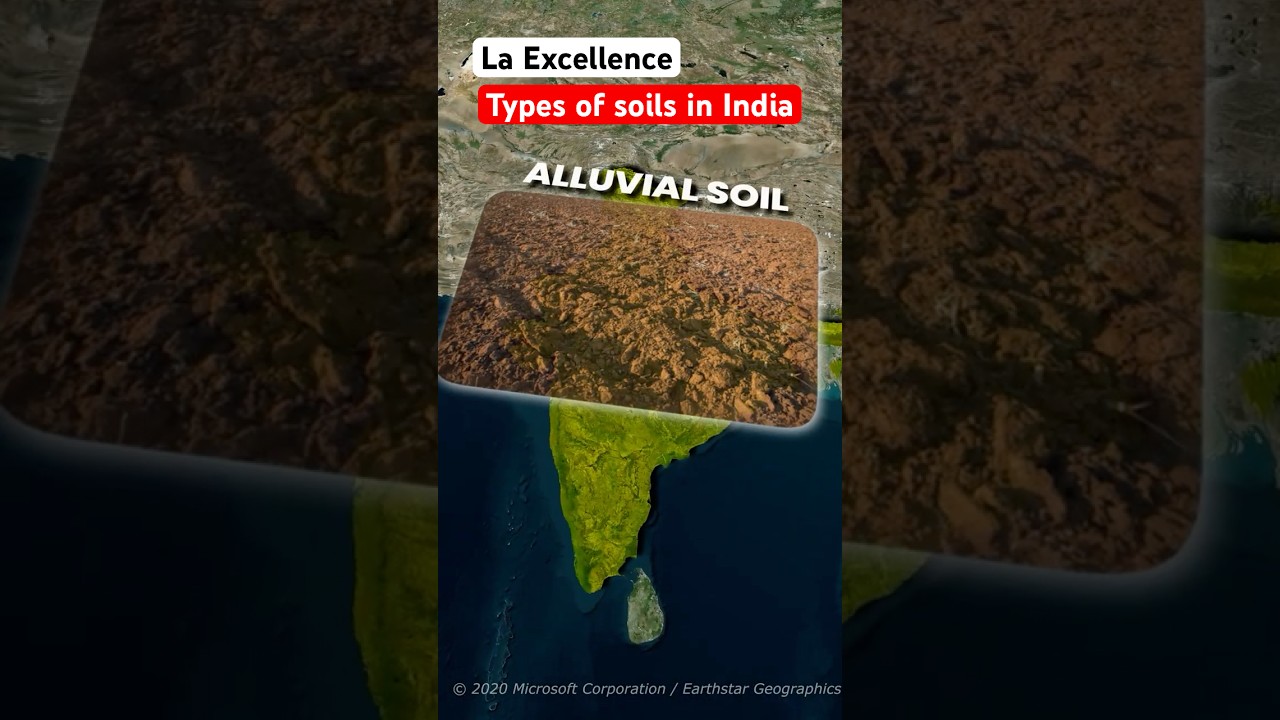 Soil types in India!