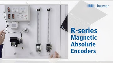 Baumer| EAM360R and EAM580R encoders | Easily teach measuring range of analog encoders