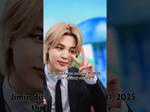 Jimin Discharge On June 11 2025 Their Military Service Jimin Bts Btsshort Btshindisong Viral Trend V