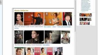 Create tabloid by parts of webpages (bookmarks) by Alive Bookmark screenshot 3